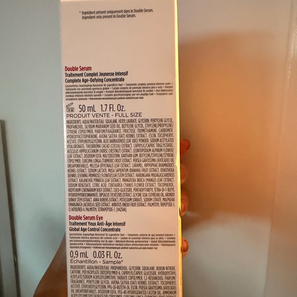 Clarins Double Serum Age-Defying 3 piece Set - Picture 3 of 5